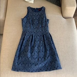 Navy Motel Rocks dress